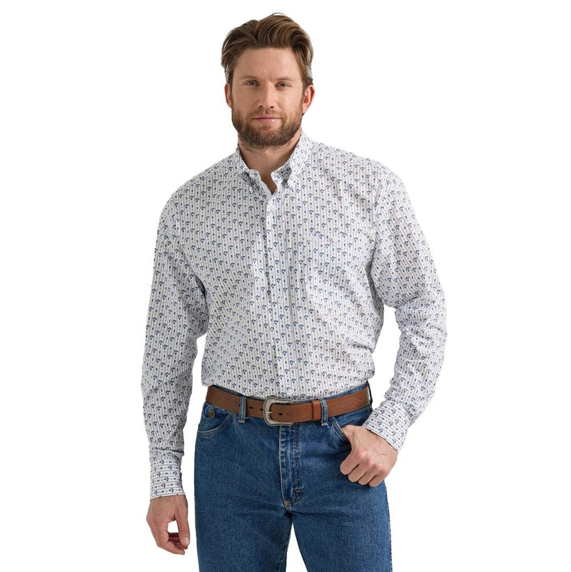 Men's George Strait Long Sleeve Button Down