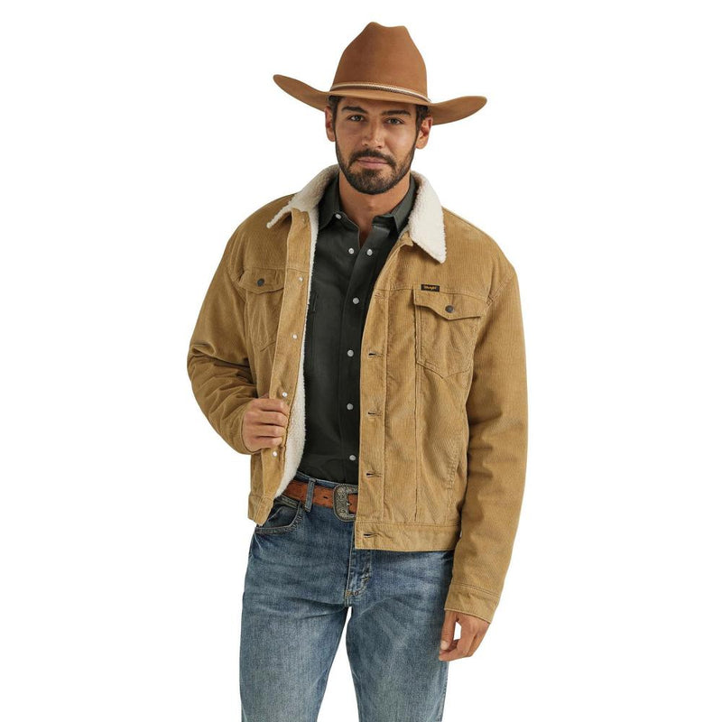 Men's Tan Corduroy Jacket