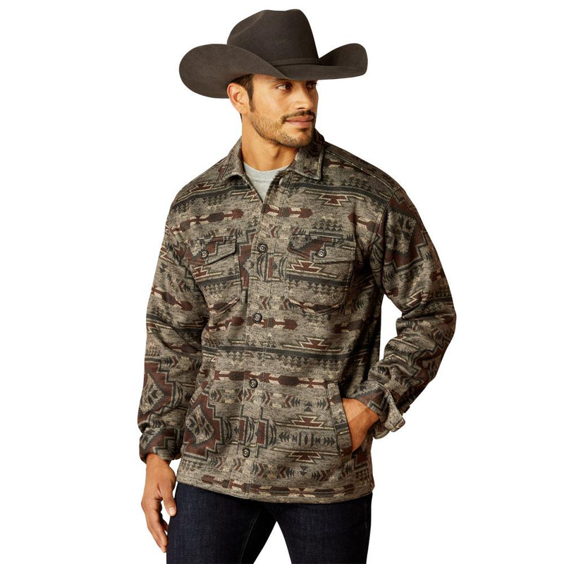 Men's Brindle Caldwell Printed Shirt Jacket