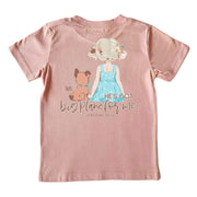 Cardin Mccoy Girl's He's Got Big Plans Rose Tee