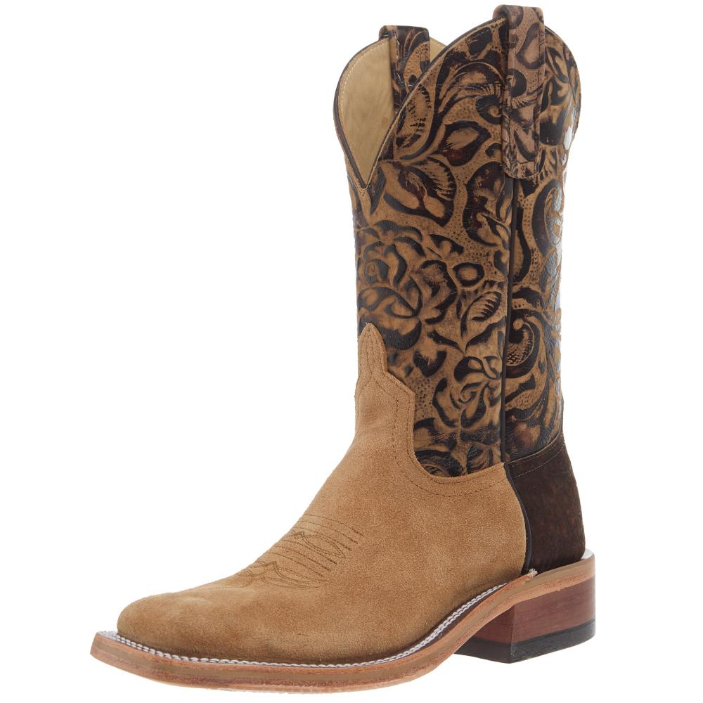 Anderson Bean Women`s Ride Ready Sand 11 In Jessie James Cognac Top Co