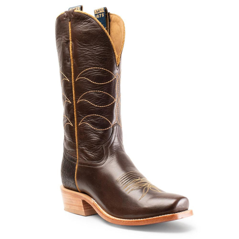Men`s Chocolate Maize 13In Matching Top Cowboy Boot