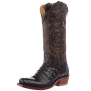 Women`s Colby Coffee Belly Matte Caiman Cutter Toe 13In Cowgirl Boot