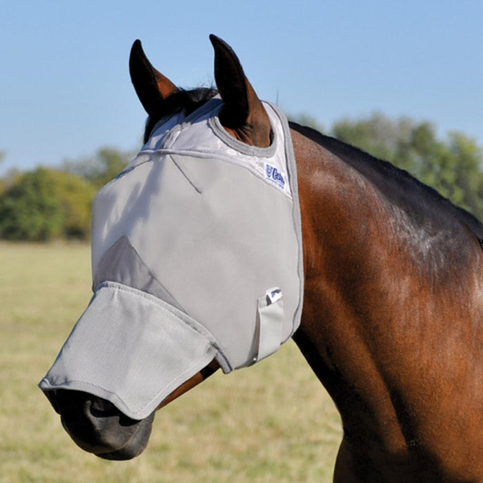 Crusader Weanling Fly Mask with Long Nose