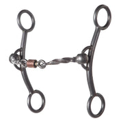 Square Twist 3 Piece Roller Lil Fat Betty Gag Bit