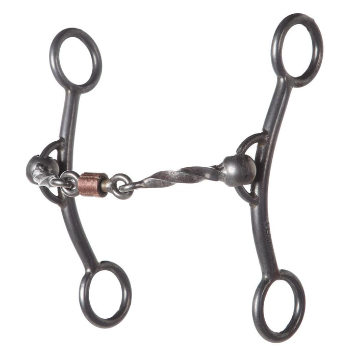 Square Twist 3 Piece Roller Lil Fat Betty Gag Bit