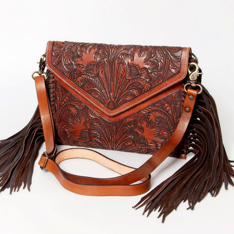 Hand Tooled Crossbody