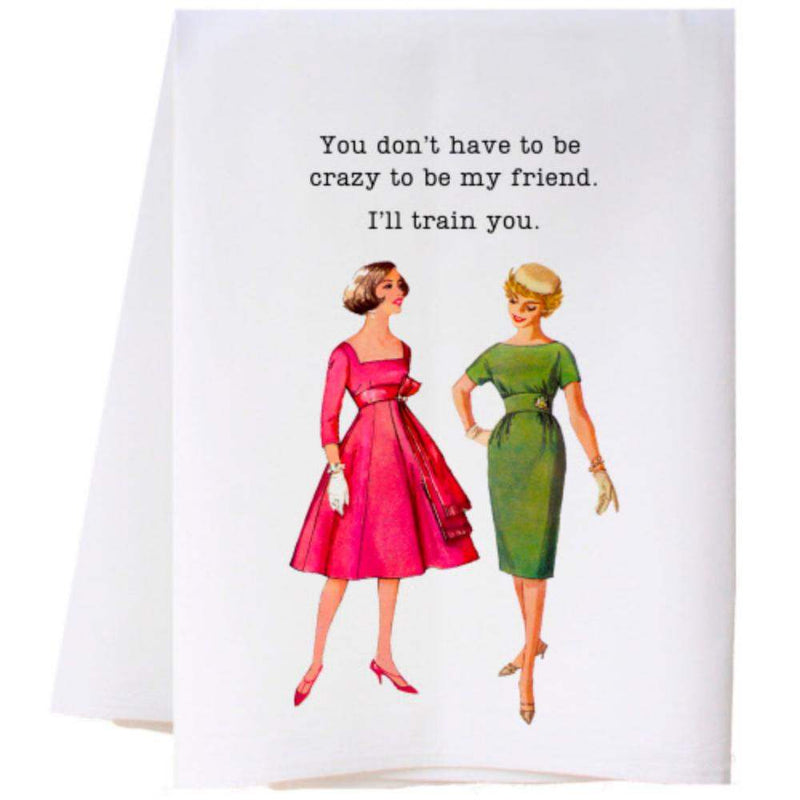 I Will Train You Kitchen Towel