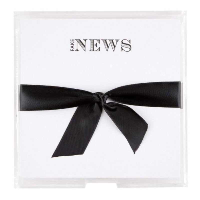 Square Notepaper in Acrylic Tray