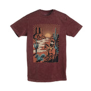 Women's Western Way of Life Wine Tee Shirt