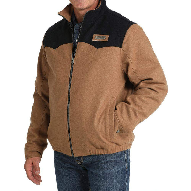 Men's Brown Western Yoke Jacket