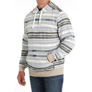 Men's French Terry Striped Hoodie