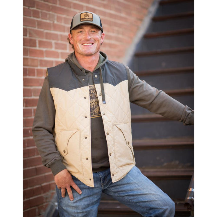 Men's Khaki Pagosa Vest