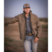 STS Ranchwear Men's Tan Tweed Stone Jacket