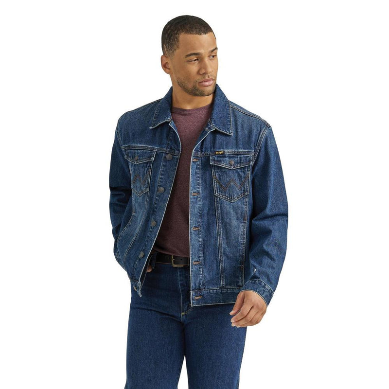 Men's Flannel Lined Denim Jacket