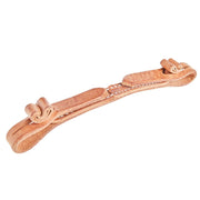 Rolled Knot Hermann Oak Leather Large Curb Strap