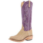 Men`s AB Ride Ready Umber Bruciato Elephant Vamp 15in Violet Buffamonte Top