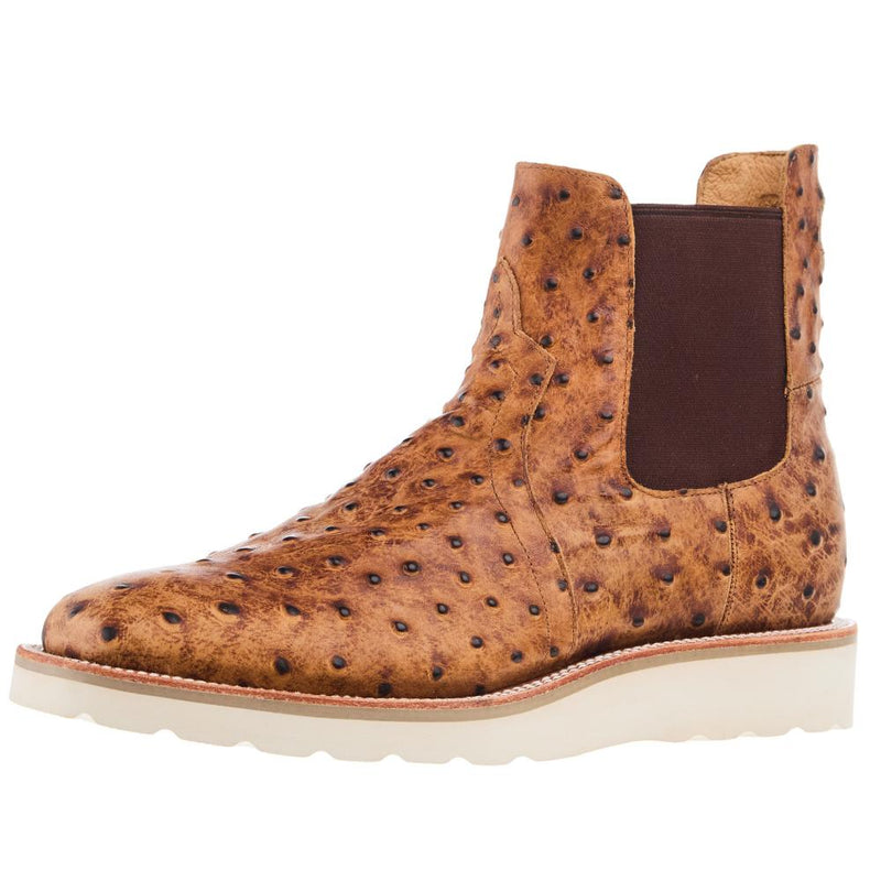 Men`s Saddle Impostrich 6In Swedge Casual