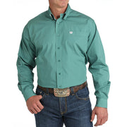 Men's Green Button Down Shirt