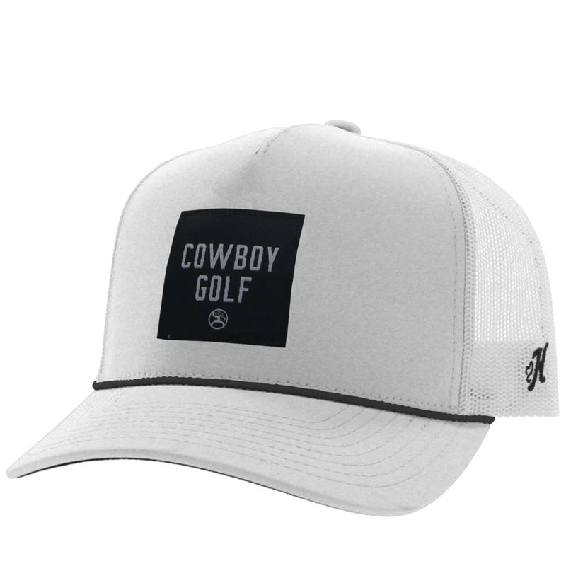Cowboy Golf White Trucker Cap