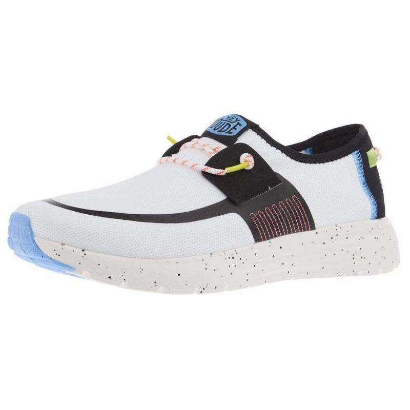 Mens Sirocco White Tennis Shoe