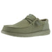 Mens Green Wally Funk Mono Casual Shoe