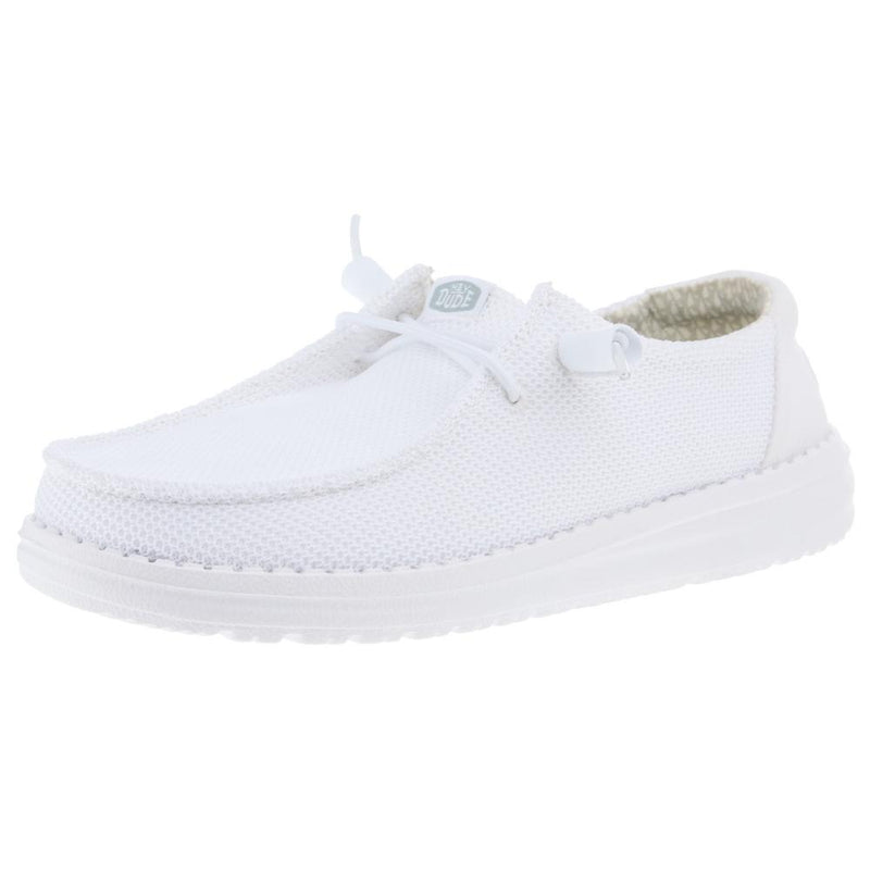Womens Wendy Stretch Mesh White Casual