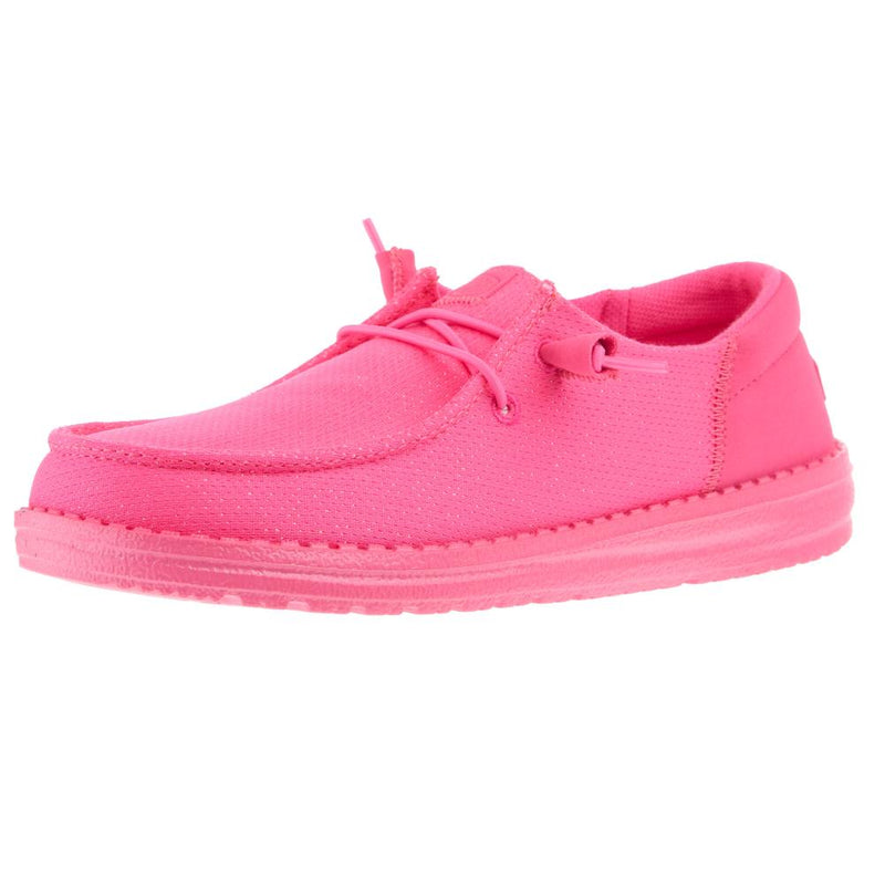 Womens Wendy Funk Mono Sparkle Electric Pink Casual