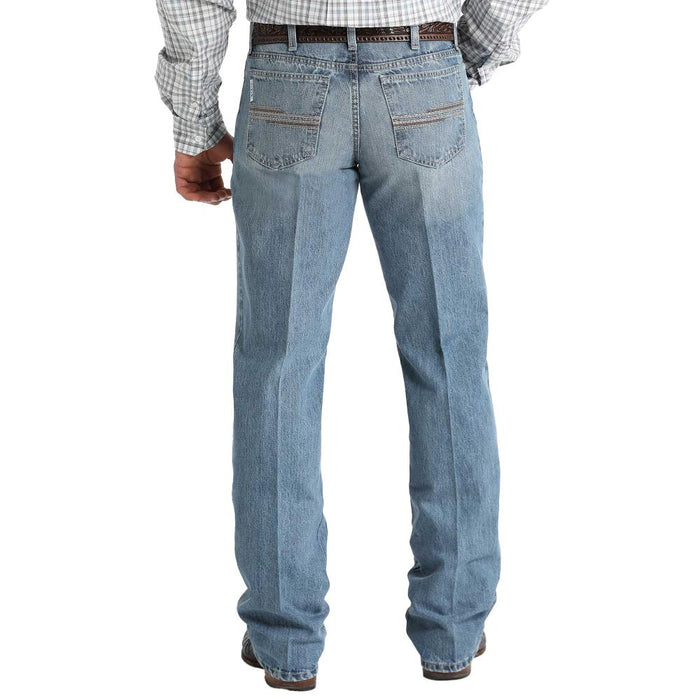 Men's Medium Wash White Label Jeans
