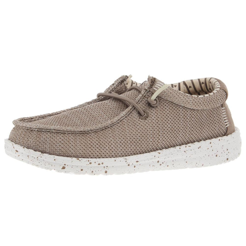 Wally Youth Stretch Mesh Walnut