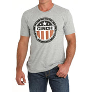 Men's Grey Logo Tee