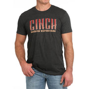 Men's Charcoal Logo Tee