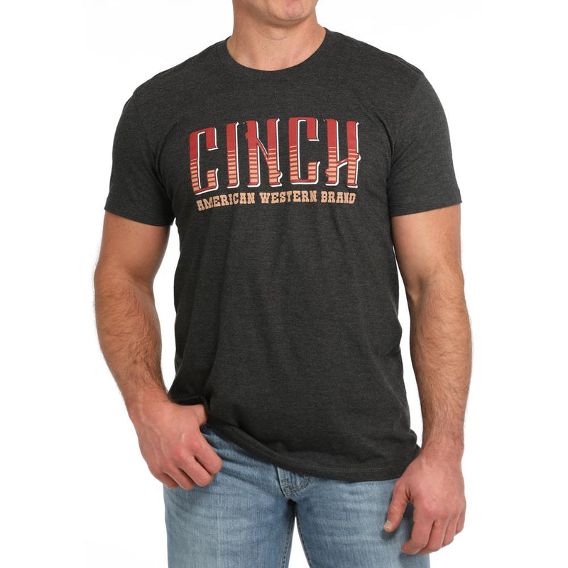 Men's Charcoal Logo Tee