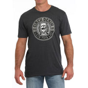 Men's Navy Crew Neck Tee
