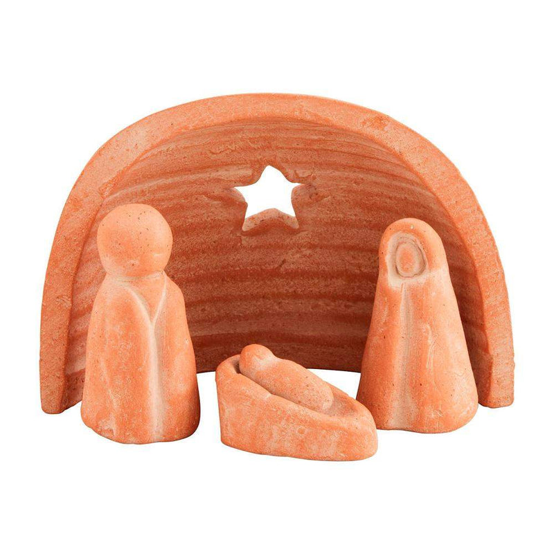 Terracotta Nativity Set