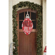 Holly Jolly Ornament Door Hanger