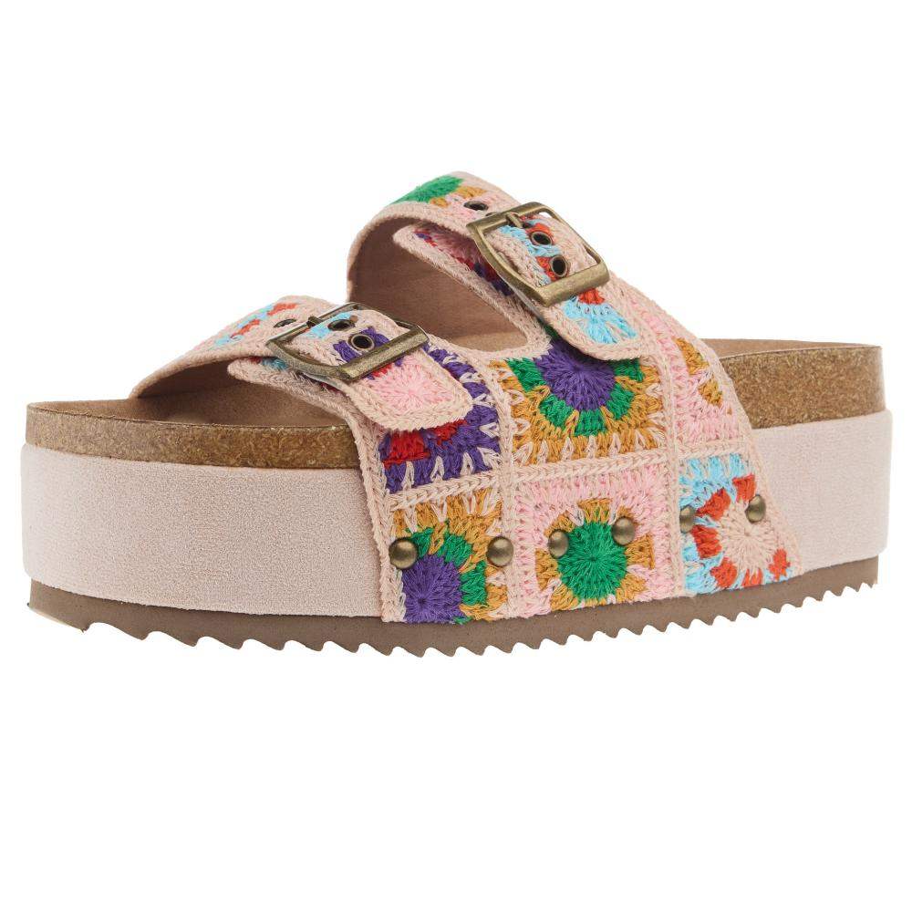 Corky's For Keep Wedge Sandal | White