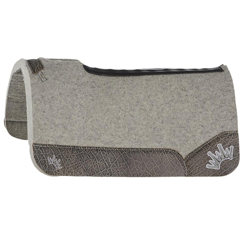 Kush Graphite Elephant Felt Saddle Pad