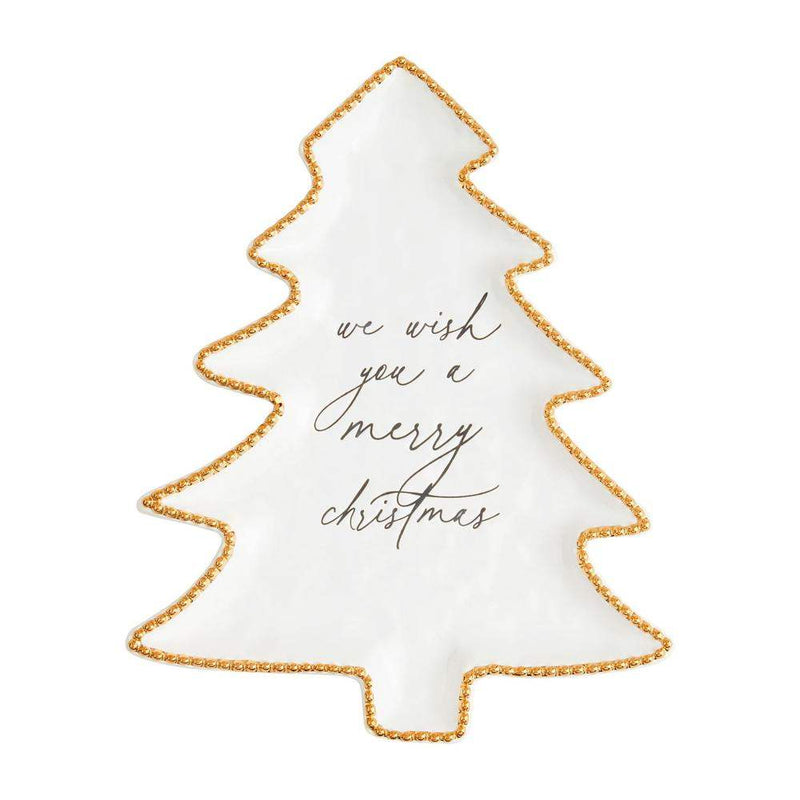 Mud Pie Wish You A Merry Christmas Bead Tray