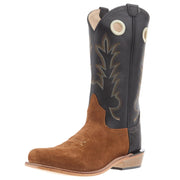 Youth Light Brown Suede w/ Black Heel Counter and Leather Sole