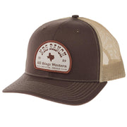 Ranch All Things Western Brown and Khaki Cap