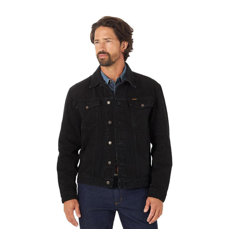 Men's Black Unlimited Denim Jacket