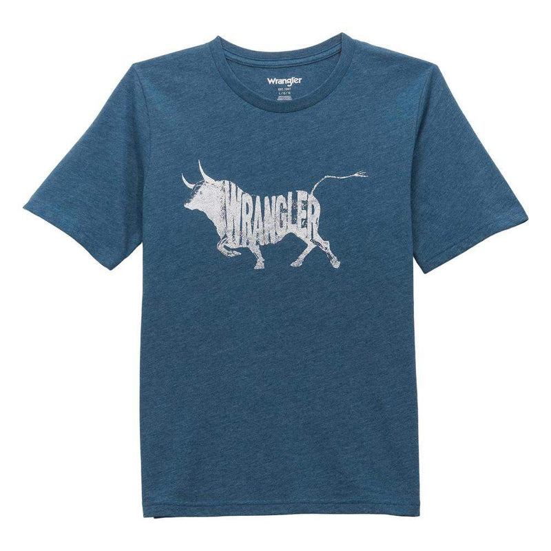 Boy's Bull Blue Tee