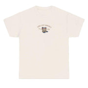 Women's Long Live Cowgirls Cream Tee