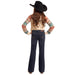 Girl's Rope Embroidered Trousers