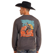 Men's Brown Bronco Graphic Sweatshirt