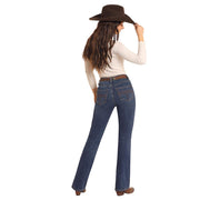 Women's Side Seam High Rise Jeans