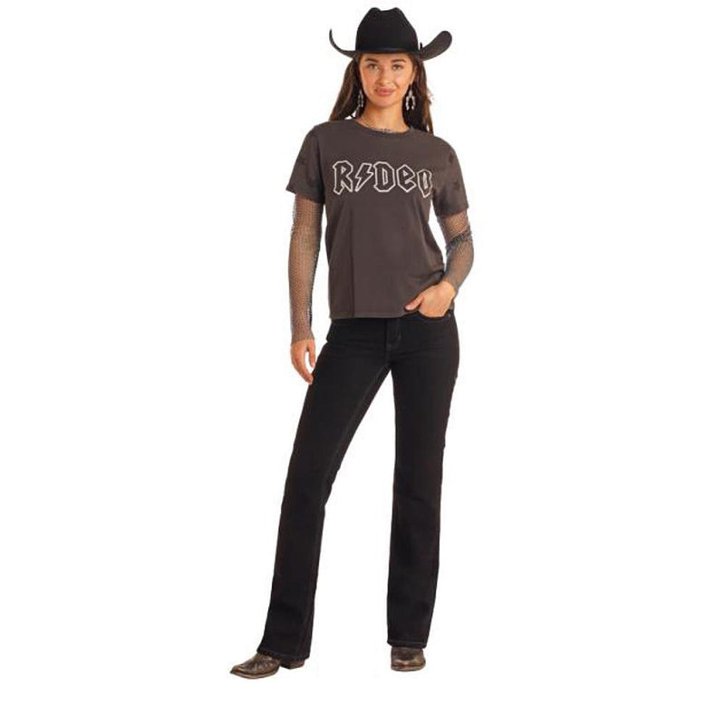 Women's Rhinestone Rodeo Tee