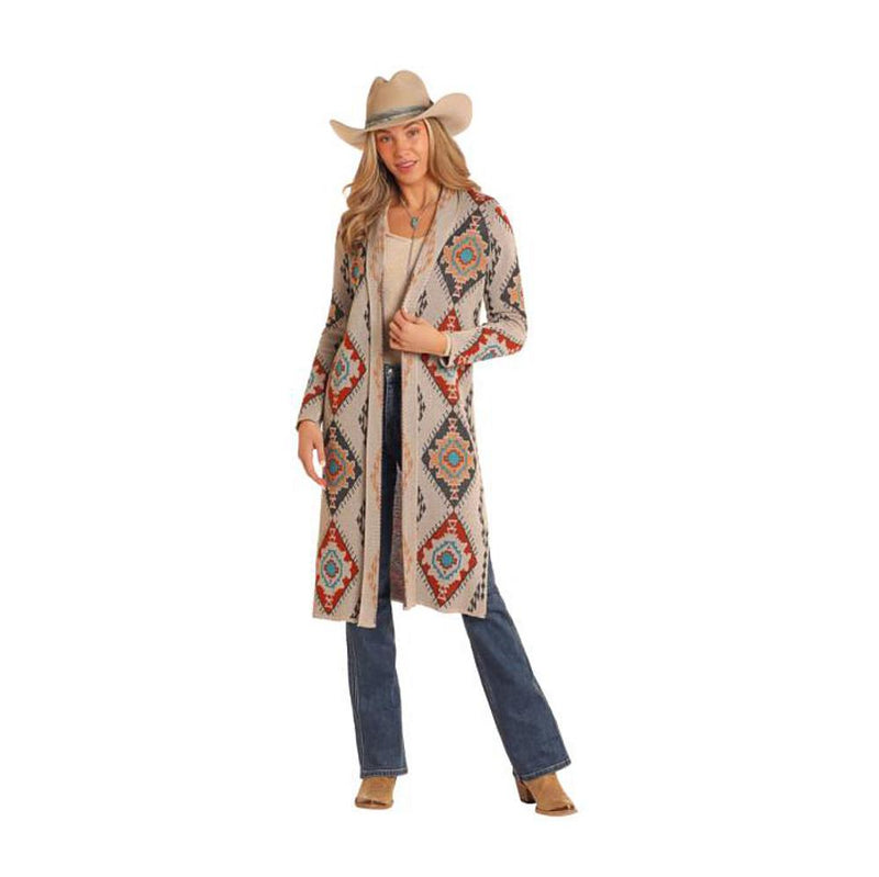 Rock & Roll Denim Women's Aztec Duster