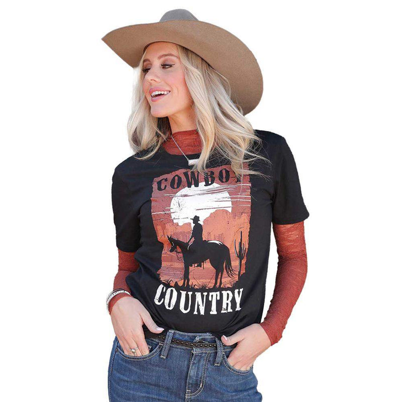 Women's Cowboy Country Tee